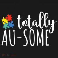 Totally Awesome Autism Awareness Backpack thumb 2