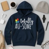 Totally Awesome Autism Awareness Hoodie thumb 3