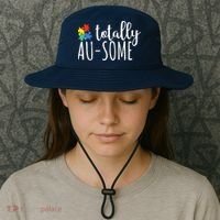 Totally Awesome Autism Awareness Bucket Hat thumb 3