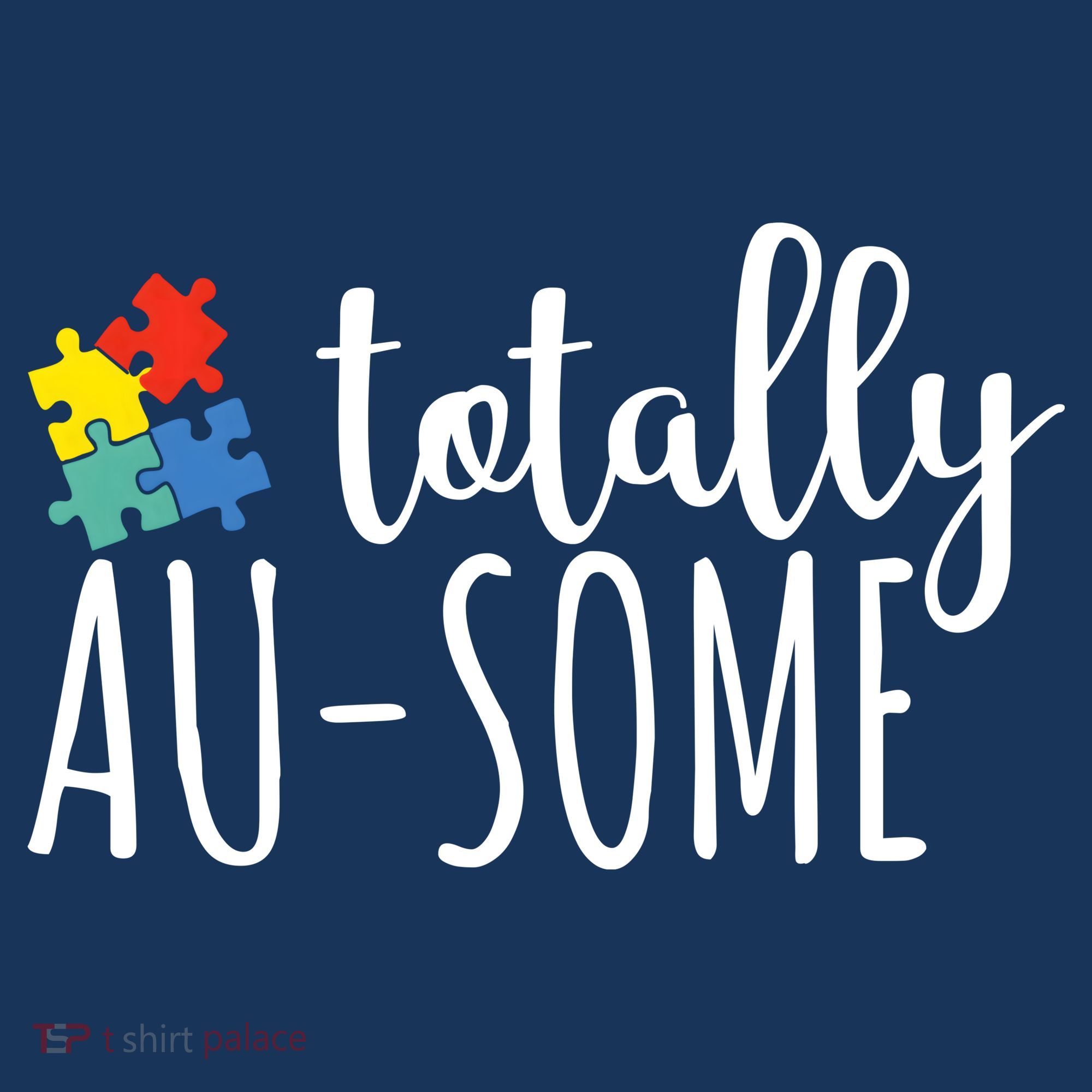 Totally Awesome Autism Awareness Polo