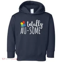 Totally Awesome Autism Awareness Toddler Hoodie thumb 0