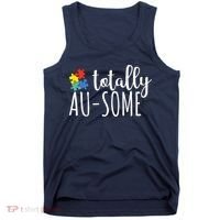 Totally Awesome Autism Awareness Tank Top thumb 0