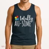 Totally Awesome Autism Awareness Tank Top thumb 3