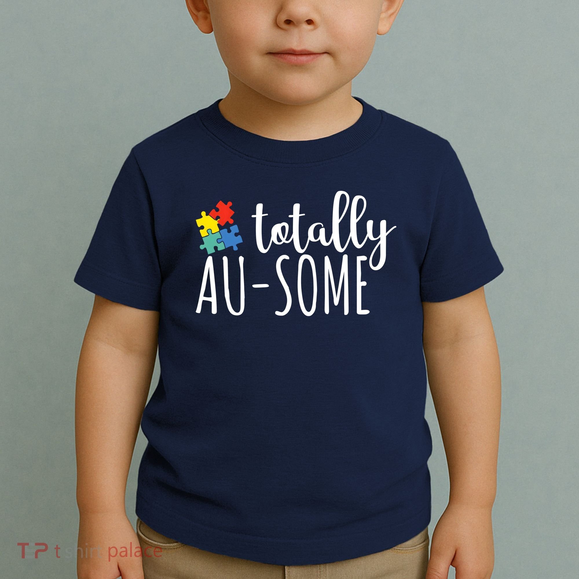Totally Awesome Autism Awareness Toddler T-Shirt