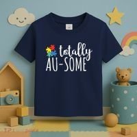 Totally Awesome Autism Awareness Toddler T-Shirt thumb 3