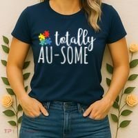 Totally Awesome Autism Awareness Women's T-Shirt thumb 2