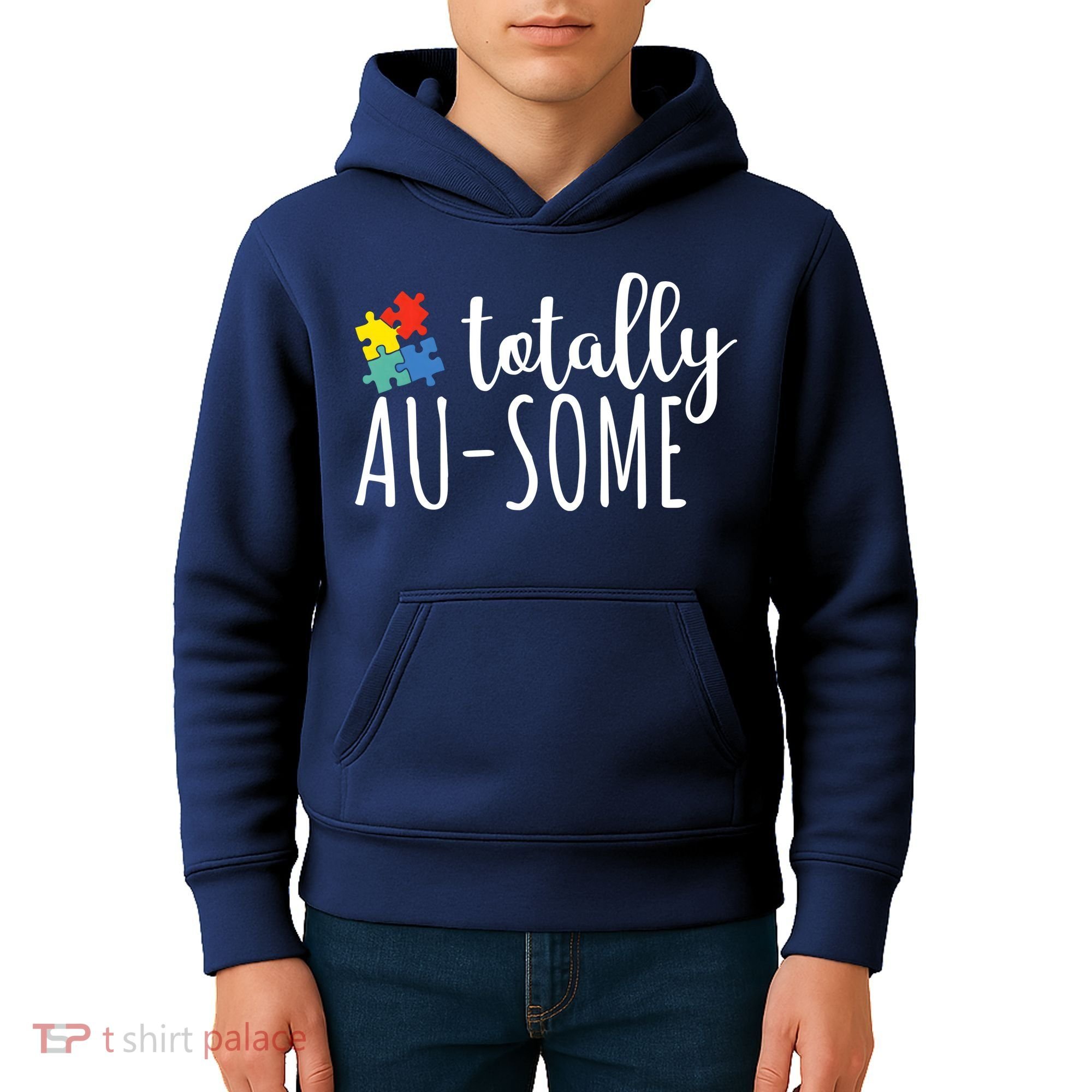 Totally Awesome Autism Awareness Kids Hoodie