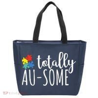Totally Awesome Autism Awareness Tote Bag thumb 0