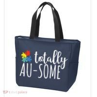 Totally Awesome Autism Awareness Tote Bag thumb 3