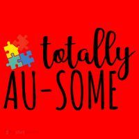 Totally Awesome Autism Awareness Santa Hat thumb 1