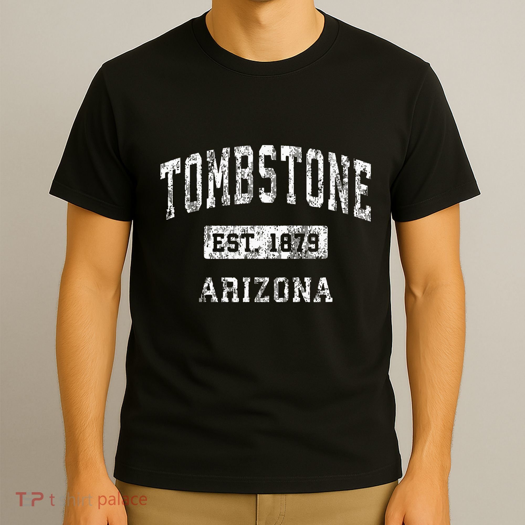 Tombstone Arizona Az Vintage Established Sports T-Shirt