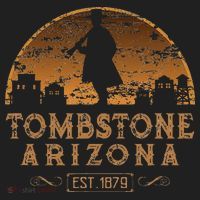 Tombstone Arizona Az Wild West Gunfighter Women's Sweatshirt thumb 2