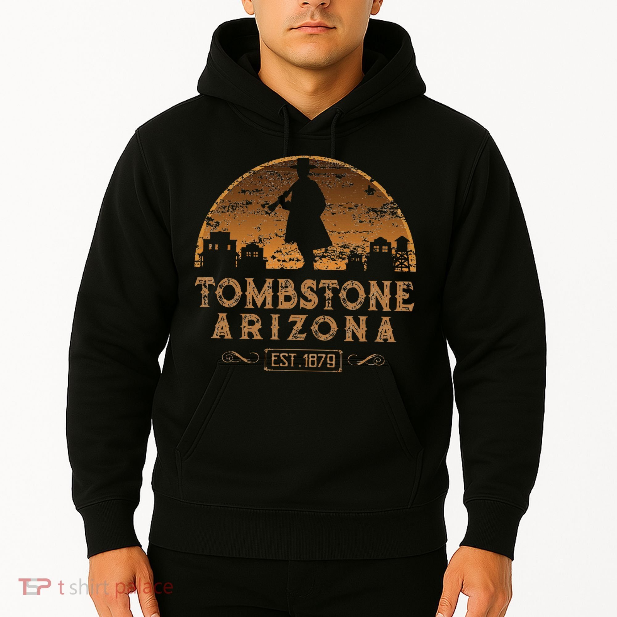 Tombstone Arizona Az Wild West Gunfighter Hoodie
