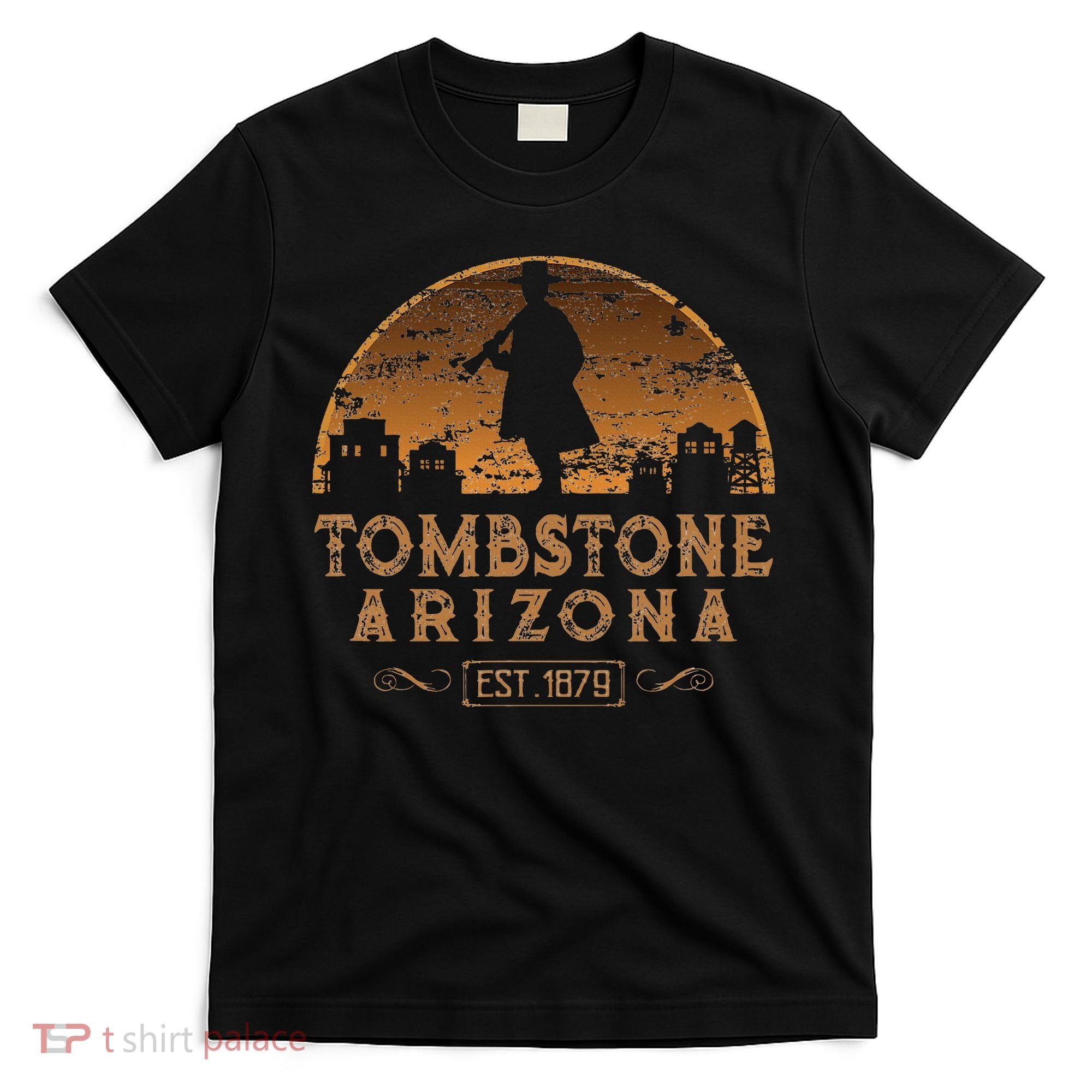 Tombstone Arizona Az Wild West Gunfighter T-Shirt