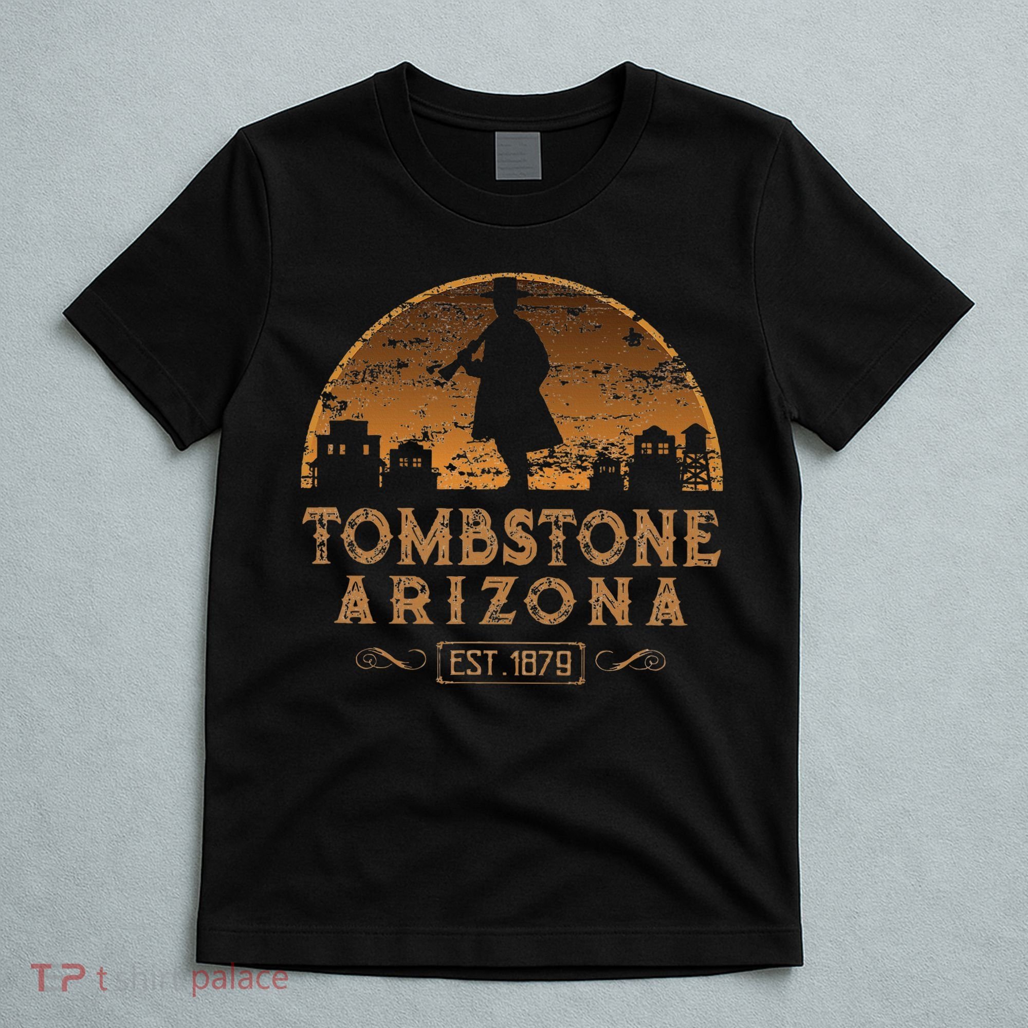 Tombstone Arizona Az Wild West Gunfighter T-Shirt