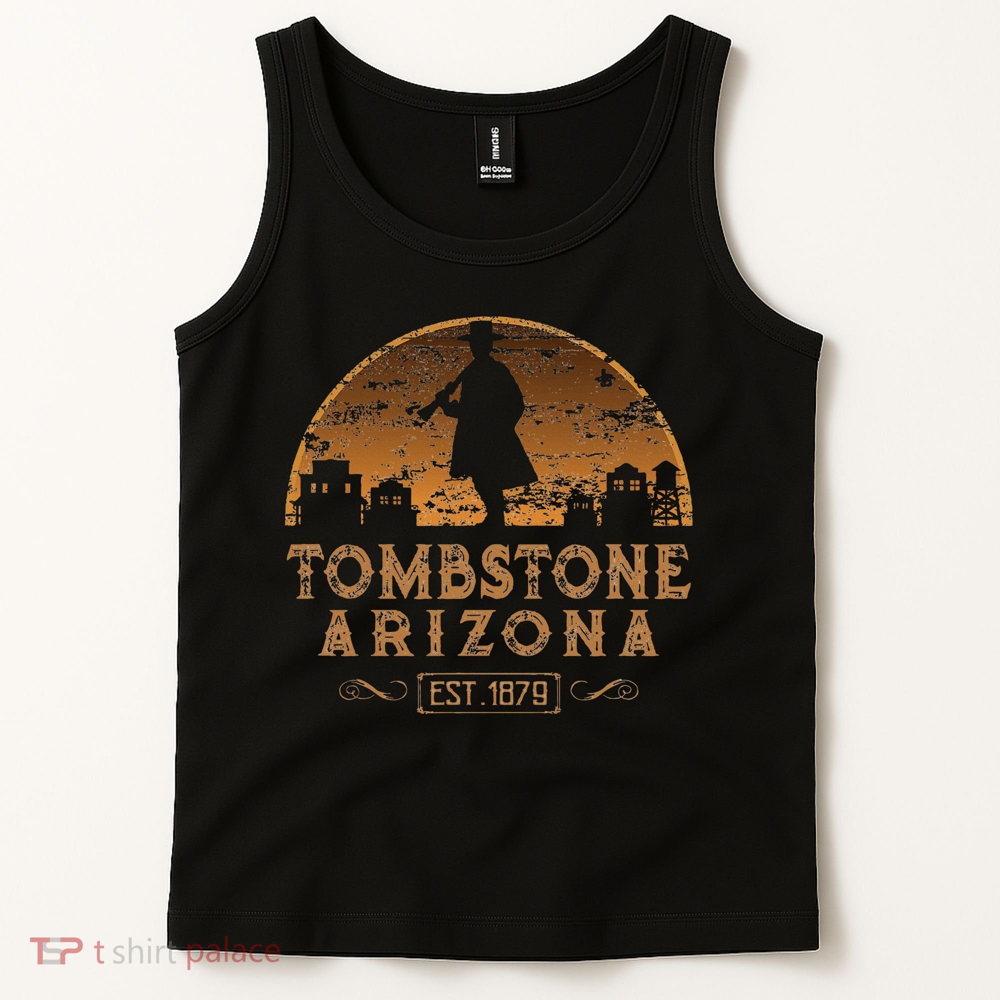 Tombstone Arizona Az Wild West Gunfighter Tank Top