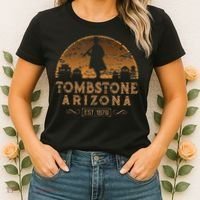 Tombstone Arizona Az Wild West Gunfighter Women's T-Shirt thumb 2