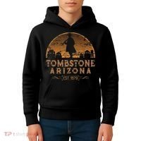 Tombstone Arizona Az Wild West Gunfighter Kids Hoodie thumb 4