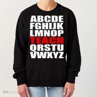 Teacher Alphabet Abcs Learning Agiftz Cool Gift Women's Sweatshirt thumb 0