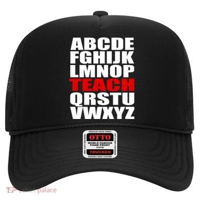 Teacher Alphabet Abcs Learning Agiftz Cool Gift Hat