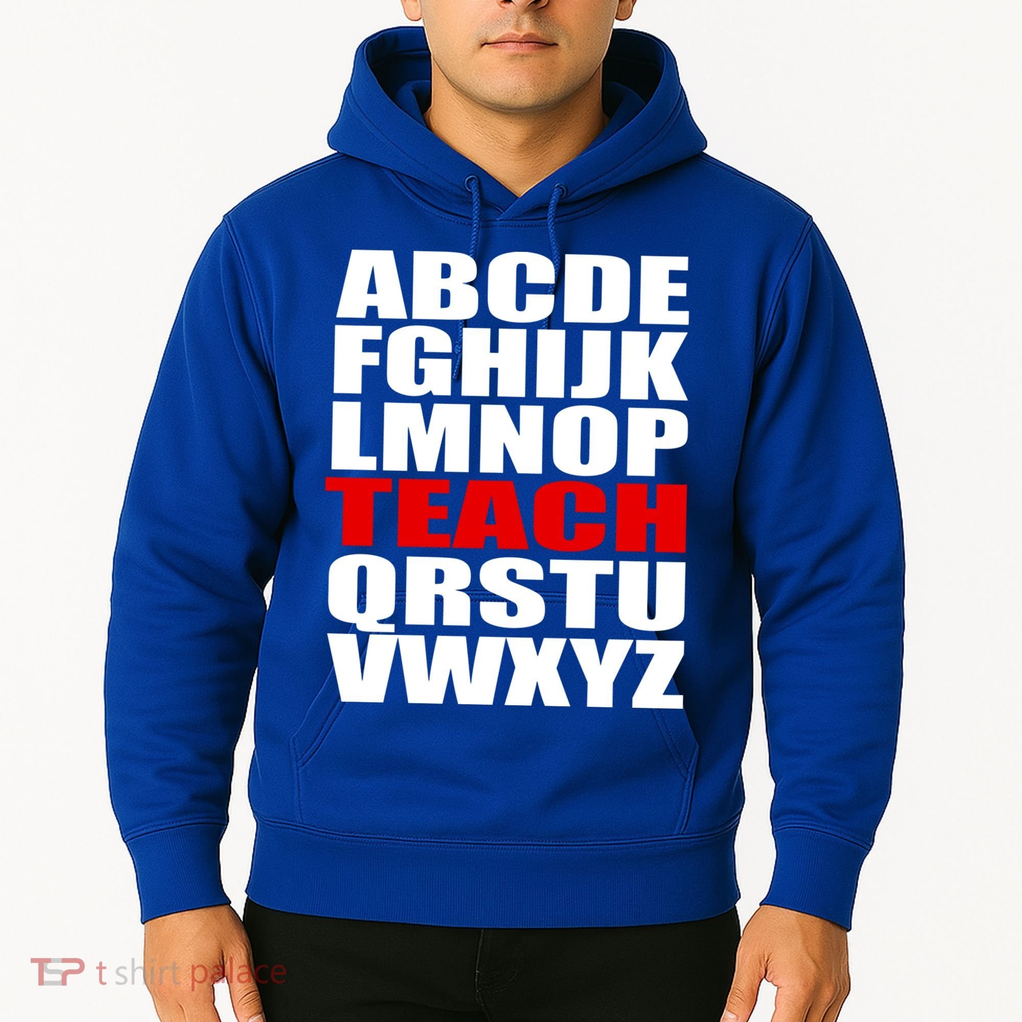 Teacher Alphabet Abcs Learning Agiftz Cool Gift Hoodie