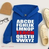 Teacher Alphabet Abcs Learning Agiftz Cool Gift Hoodie thumb 4