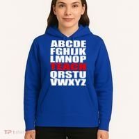 Teacher Alphabet Abcs Learning Agiftz Cool Gift Hoodie thumb 5