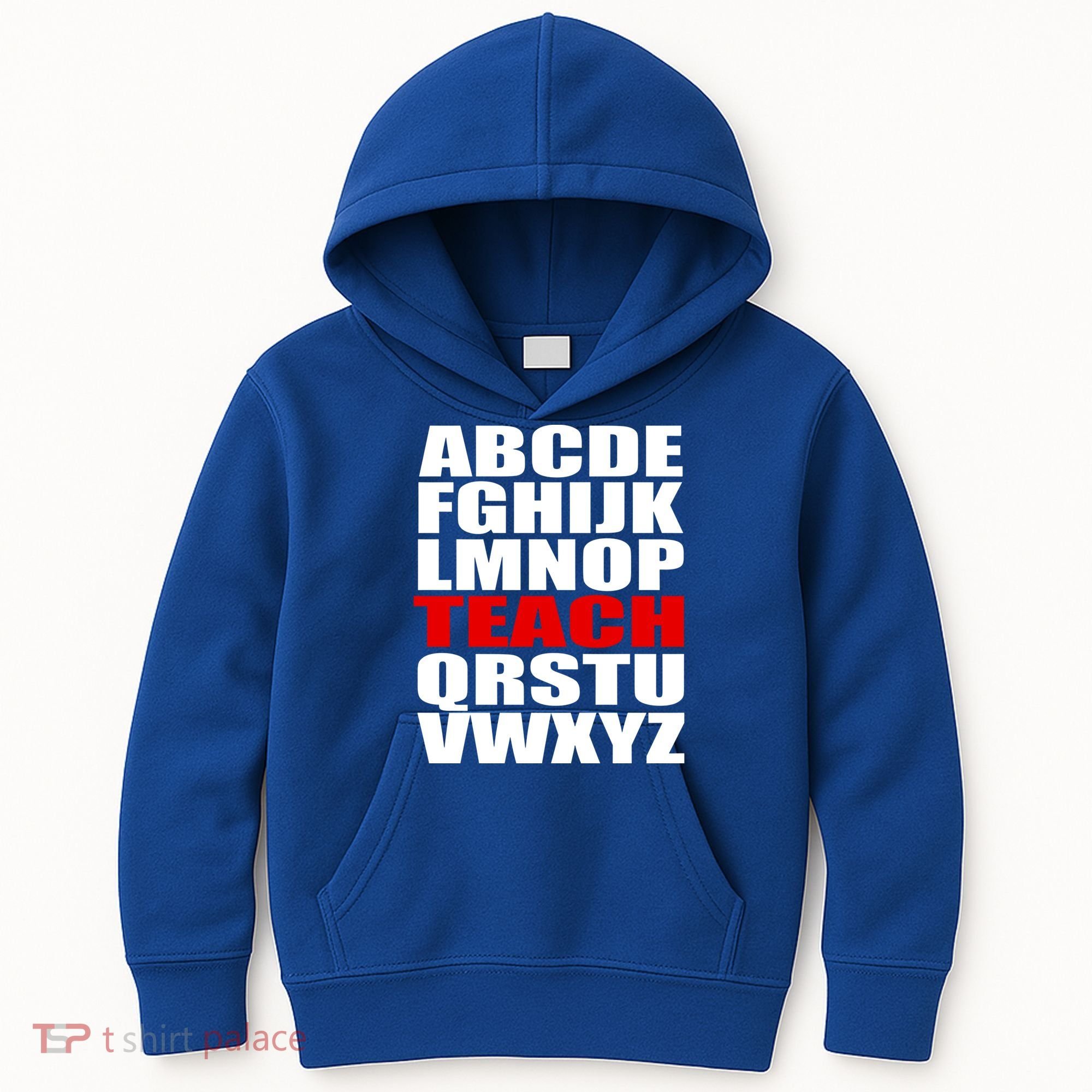 Teacher Alphabet Abcs Learning Agiftz Cool Gift Kids Hoodie