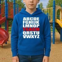 Teacher Alphabet Abcs Learning Agiftz Cool Gift Kids Hoodie thumb 2