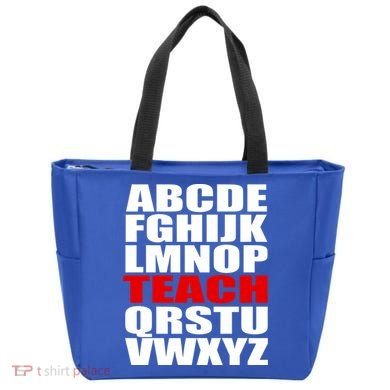 Teacher Alphabet Abcs Learning Agiftz Cool Gift Tote Bag