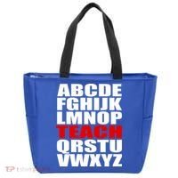 Teacher Alphabet Abcs Learning Agiftz Cool Gift Tote Bag thumb 0