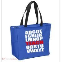 Teacher Alphabet Abcs Learning Agiftz Cool Gift Tote Bag thumb 2
