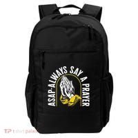 Thanksgiving Asap Always Say A Prayer Christian Religious Pr Funny Gift Backpack thumb 0