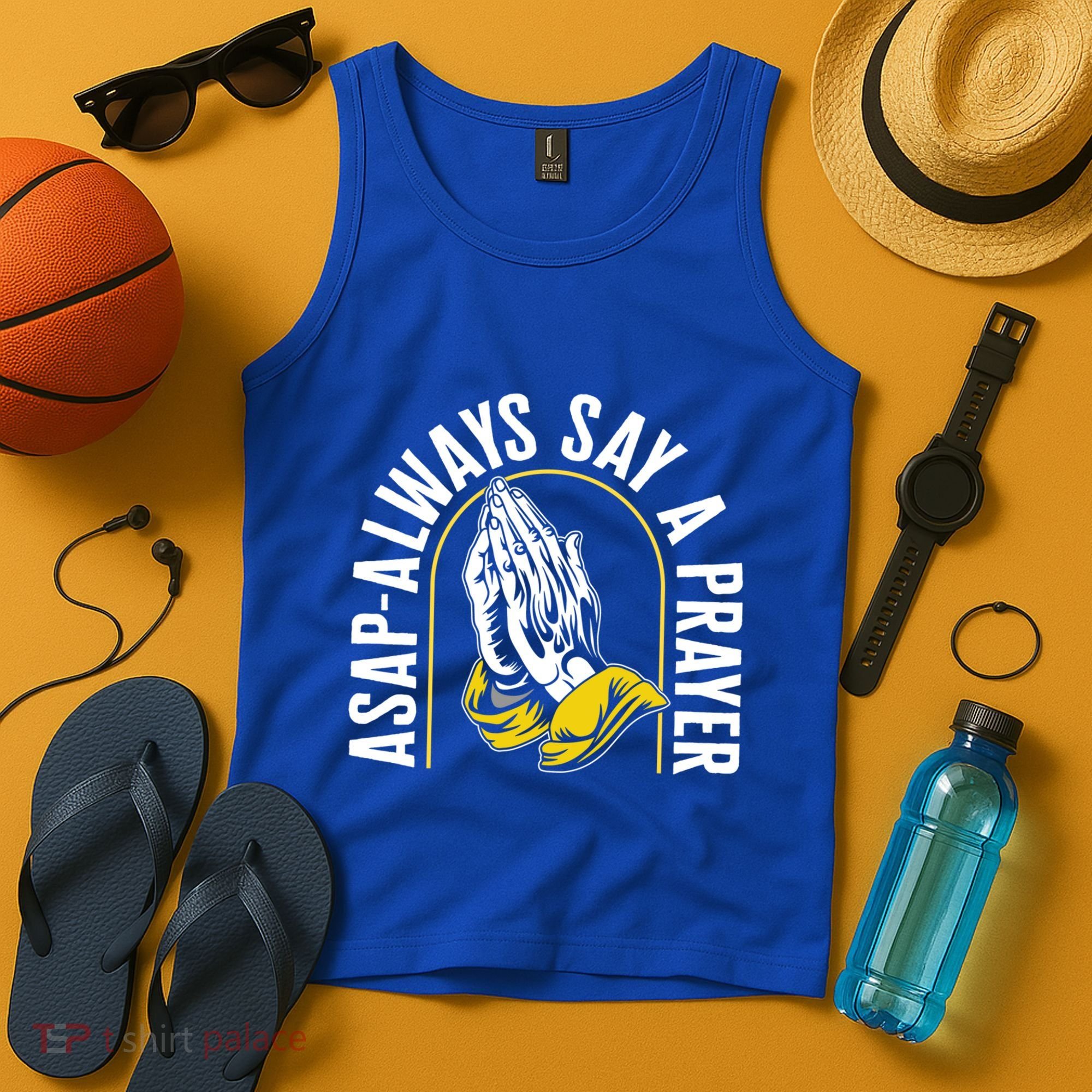 Thanksgiving Asap Always Say A Prayer Christian Religious Pr Funny Gift Tank Top