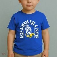 Thanksgiving Asap Always Say A Prayer Christian Religious Pr Funny Gift Toddler T-Shirt thumb 2