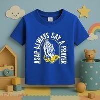 Thanksgiving Asap Always Say A Prayer Christian Religious Pr Funny Gift Toddler T-Shirt thumb 3