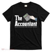 The Accountant Auditor Bookkeeper Bookkeeping Taxation T-Shirt thumb 0