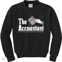 The Accountant Auditor Bookkeeper Bookkeeping Taxation Kids Sweatshirt thumb 0