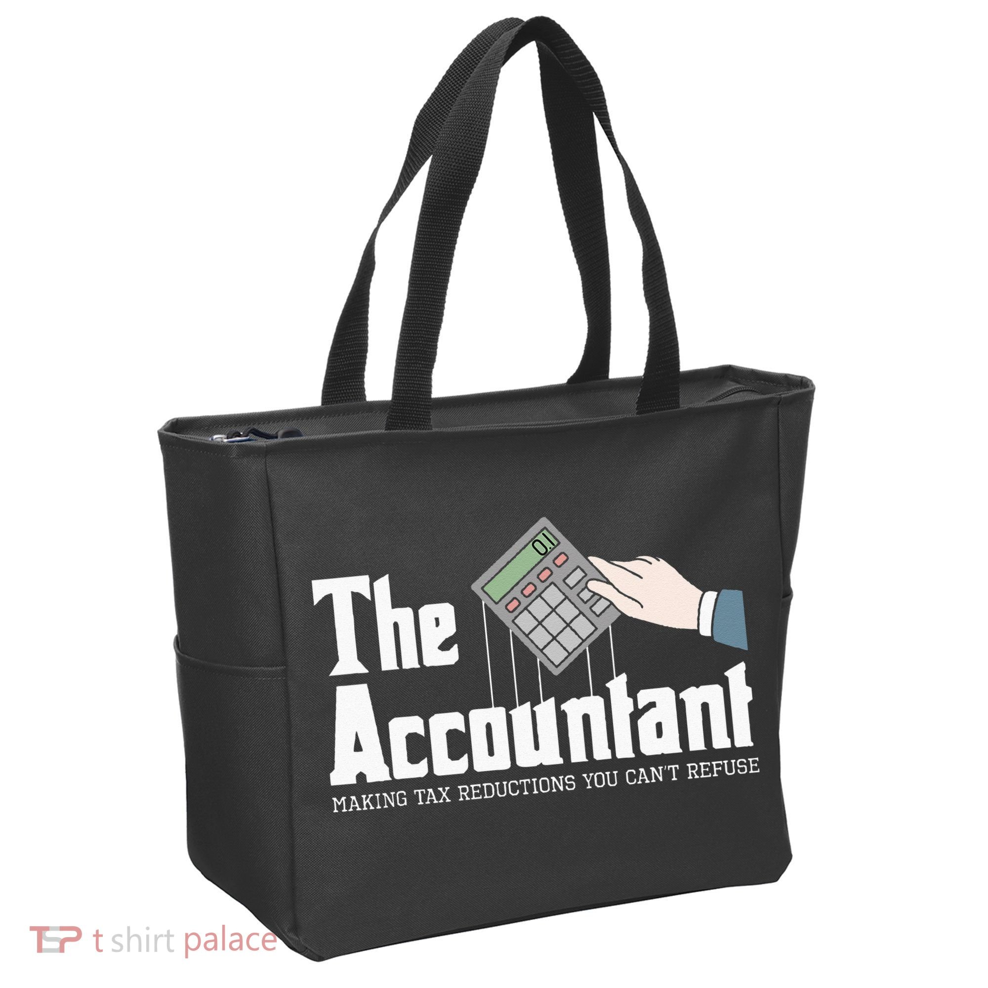 The Accountant Auditor Bookkeeper Bookkeeping Taxation Tote Bag