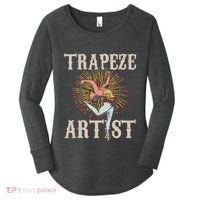 Trapeze Artist Acrobat Carnival Theme Circus Staff Costume Women's Perfect Tri Tunic Long Sleeve Shirt thumb 0