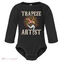 Trapeze Artist Acrobat Carnival Theme Circus Staff Costume Baby Long Sleeve Bodysuit thumb 0