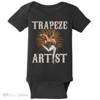 Trapeze Artist Acrobat Carnival Theme Circus Staff Costume Baby Bodysuit thumb 0