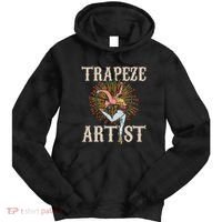 Trapeze Artist Acrobat Carnival Theme Circus Staff Costume Tie Dye Hoodie thumb 0