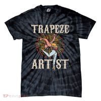 Trapeze Artist Acrobat Carnival Theme Circus Staff Costume Tie-Dye T-Shirt thumb 0