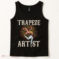 Trapeze Artist Acrobat Carnival Theme Circus Staff Costume Tank Top thumb 2
