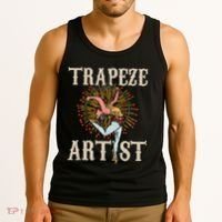 Trapeze Artist Acrobat Carnival Theme Circus Staff Costume Tank Top thumb 3