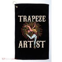 Trapeze Artist Acrobat Carnival Theme Circus Staff Costume Golf Towel thumb 0