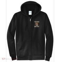 Trapeze Artist Acrobat Carnival Theme Circus Staff Costume Full Zip Hoodie thumb 0
