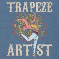 Trapeze Artist Acrobat Carnival Theme Circus Staff Costume Comfort Colors Garment-Dyed Hooded Sweatshirt thumb 2