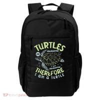 Turtles Are Awesome I Am Awesome Therefore I Am A Turtle Backpack thumb 0